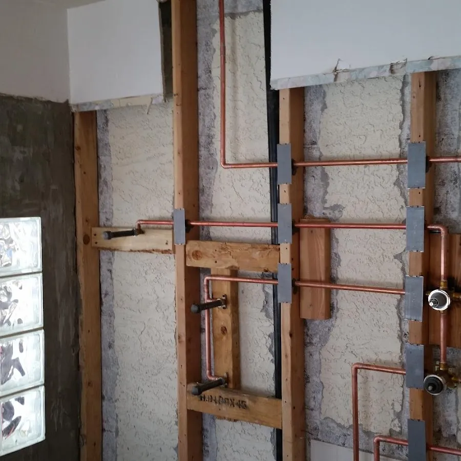 Copper pipe installation for Burst Pipe Repair in Lancaster